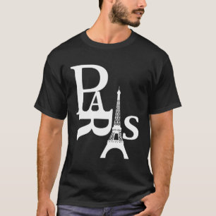 Camiseta Eu Amo Paris Eiffel Tower França