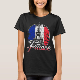 Camiseta Eu Amo Paris, Torre Eiffel, Francês T-Shirt