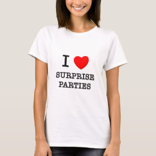 Camiseta Eu amo partidos de surpresa