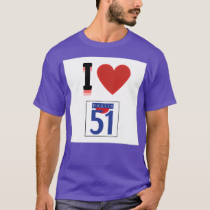 Camiseta Eu Amo Pastis