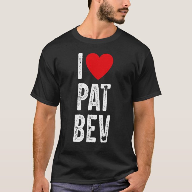 Camiseta Eu Amo Pat Bev 23 (Frente)
