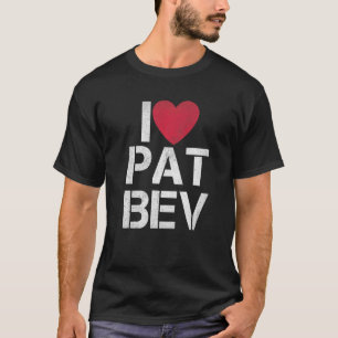 Camiseta Eu Amo Pat Bev I Heart Pat Bev