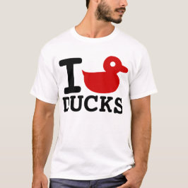 CAMISETA EU AMO PATOS
