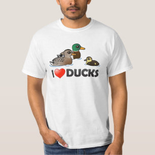 Camiseta Eu amo patos