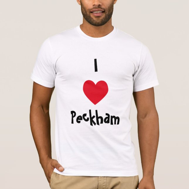 Camiseta Eu Amo Peckham (Frente)