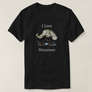 Camiseta Eu Amo Peixes-Boi
