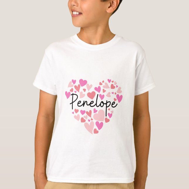 Camiseta Eu amo Penelope (Frente)