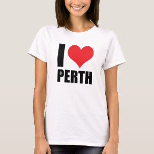 Camiseta Eu amo Perth