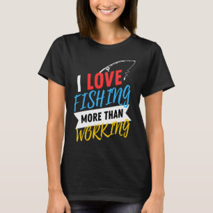 Camiseta Eu Amo Pescar