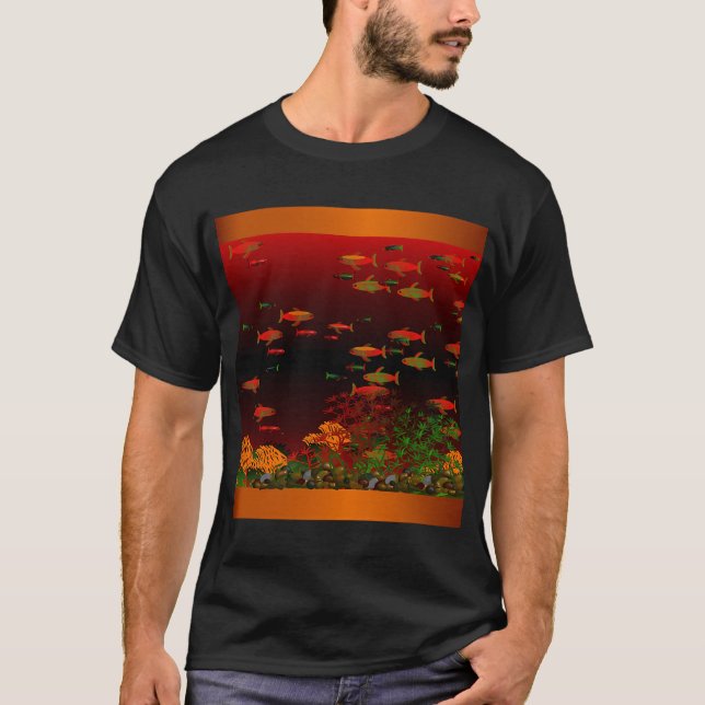 Camiseta Eu Amo Pescar (Frente)