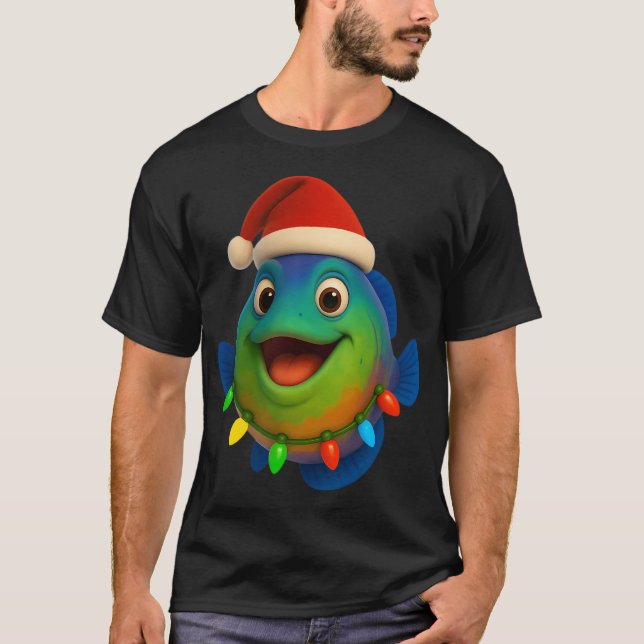 Camiseta Eu Amo Pescar (Frente)