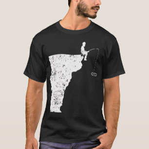 Camiseta Eu Amo Pescar Pai VT Humor de Pesca no Gelo