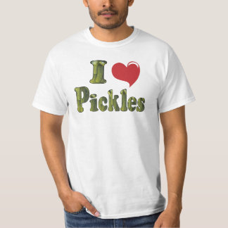 Camiseta Eu Amo Picles