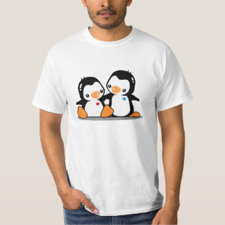 Camiseta Eu amo pinguins
