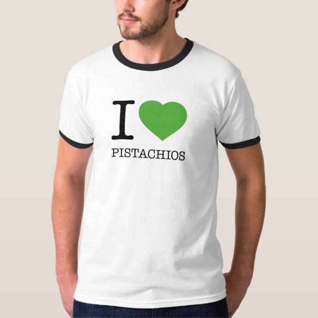 CAMISETA EU AMO PISTACHIOS (Frente)