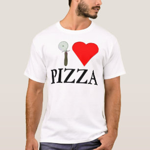 Camiseta Eu Amo Pizza