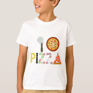 Camiseta Eu Amo Pizza
