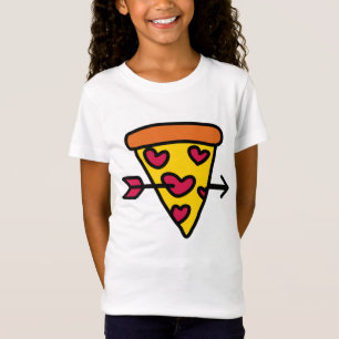 Camiseta Eu Amo Pizza Para Sempre