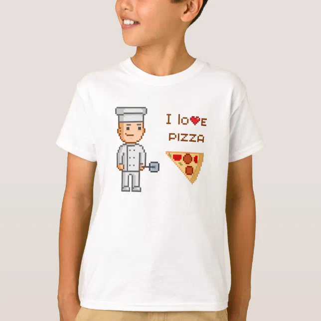 Camiseta - Eu Amo Pizza