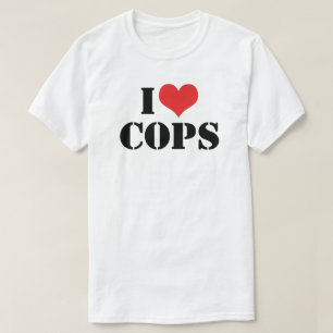 Camiseta Eu Amo Policiais