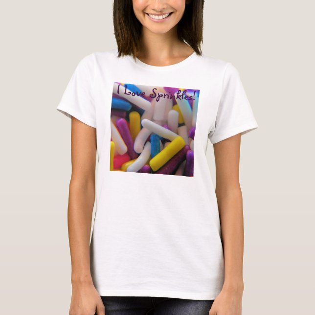 Camiseta Eu amo polvilho! (Frente)