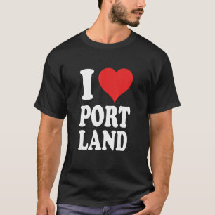 Camiseta Eu Amo Portland 1
