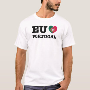 Camiseta Eu Amo Portugal