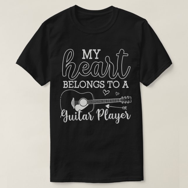 Camiseta Eu Amo Presentes de Marido e Mulher para o Meu Gui (Frente do Design)