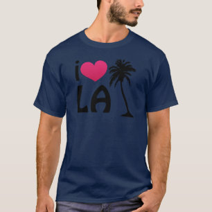 Camiseta Eu amo presentes e roupa do LA