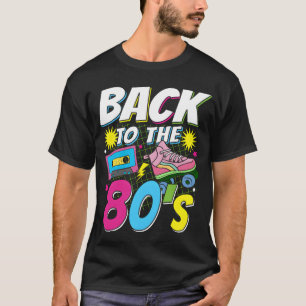 Camiseta Eu amo presentes vintage dos anos 80 Reto Eighties