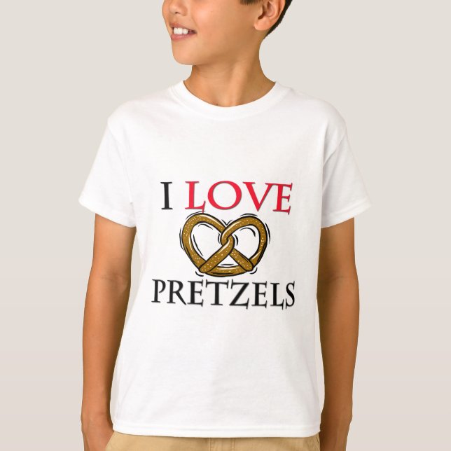 Camiseta Eu amo pretzeis (Frente)