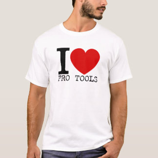 Camiseta Eu amo pro ferramentas (o preto)