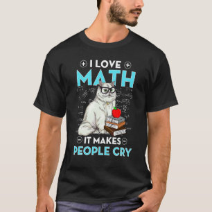 Camiseta Eu Amo Professor de Matemática Ensino de Matemátic