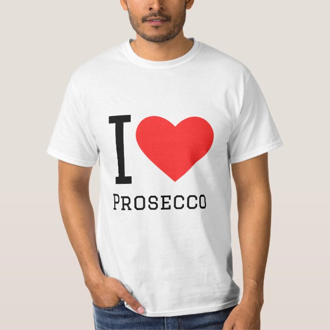 Camiseta Eu amo Prosecco (Frente)