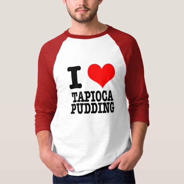 CAMISETA EU AMO PUDIM DE TAPIOCA (Frente)