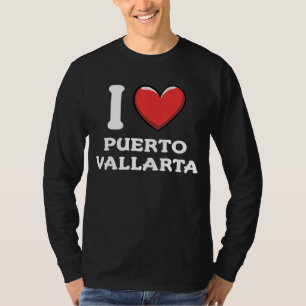 Camiseta Eu Amo Puerto Vallarta Mexico 5