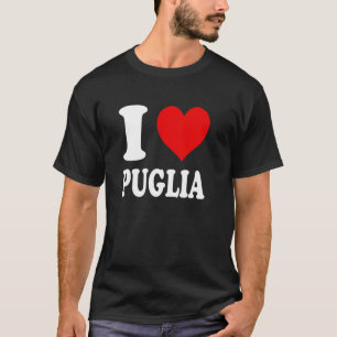 Camiseta Eu Amo Puglia Itália