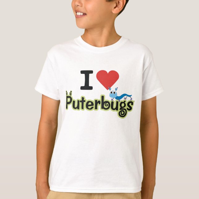 Camiseta EU AMO Puterbugs (Frente)