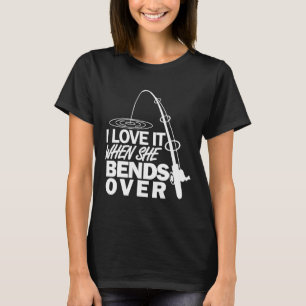 Camiseta Eu Amo Quando Ela Se Curta - Pesca Engraçada
