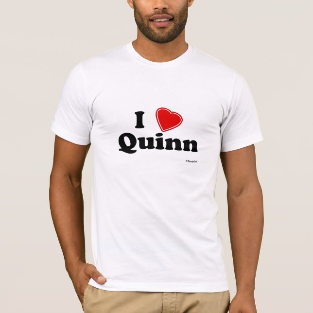 Camiseta Eu amo Quinn (Frente)