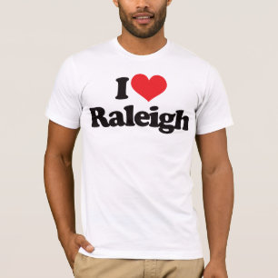 Camiseta Eu amo Raleigh