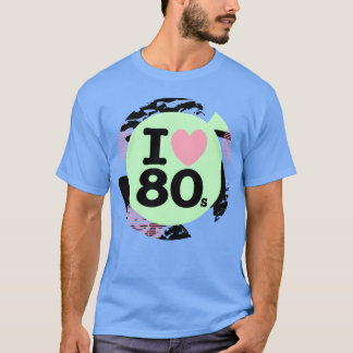 Camiseta Eu Amo Rapaz dos Anos 80