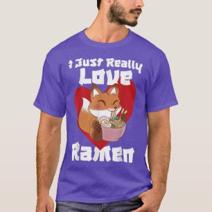 Camiseta Eu Amo Realmente Ramen
