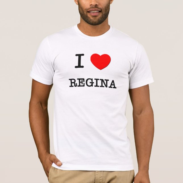 Camiseta Eu amo Regina (Frente)