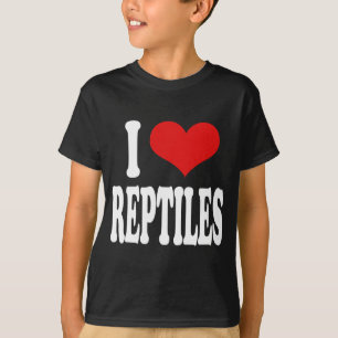 Camiseta Eu amo répteis