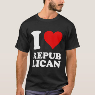 Camiseta Eu Amo Republicanos