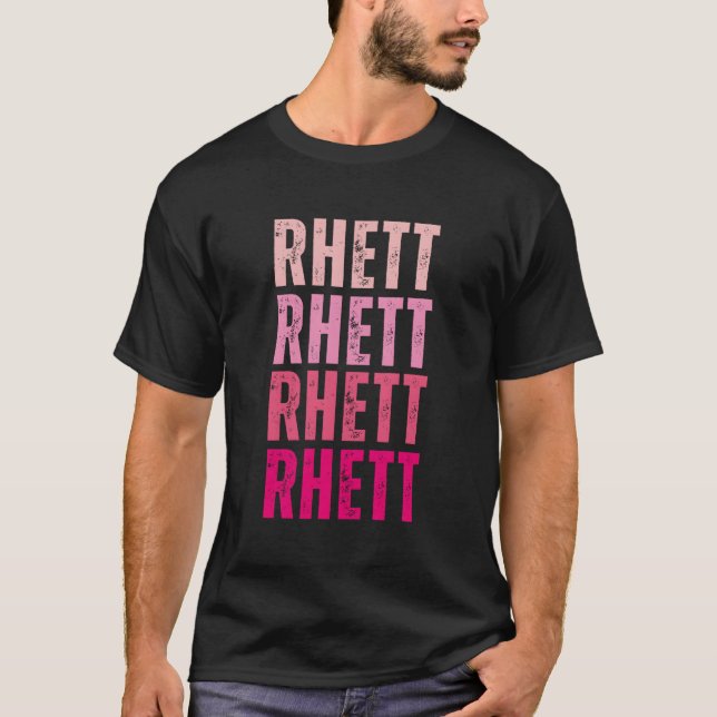 Camiseta Eu Amo Rhett Funny Rhett (Frente)