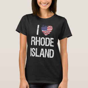 Camiseta Eu Amo Rhode Island