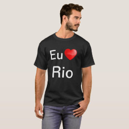 Camiseta Eu amo Rio