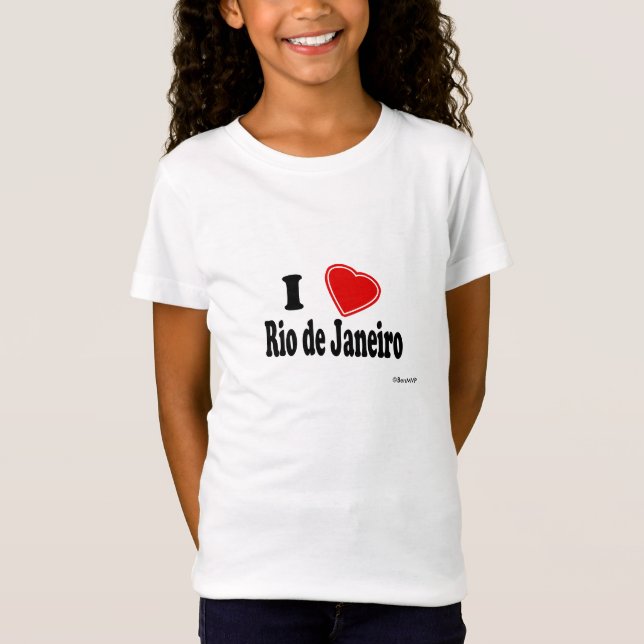 Camiseta Eu amo Rio de Janeiro (Frente)